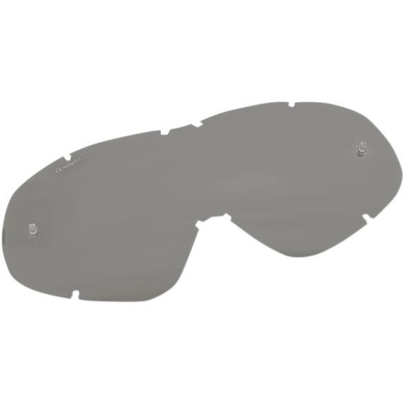 Moose Racing Qualifier Lens - Silver Mirror