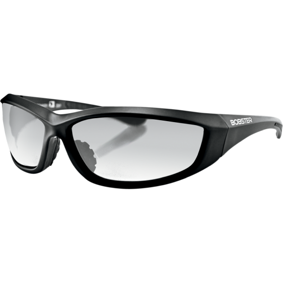 Bobster Charger Sunglasses  - Charger Sunglasses - Gloss Black - Clear