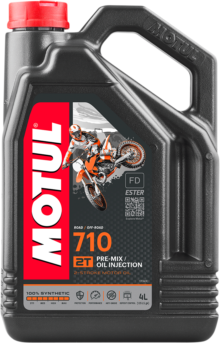 MOTUL 710 2T Injector/Premix Oil - 4L 104035