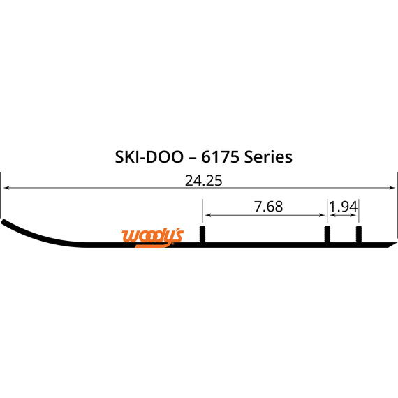 Woodys Executive Series™ Flat-Top® Runner WSD-6175