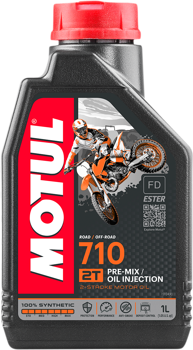 MOTUL 710 2T Injector/Premix Oil - 1L 104034