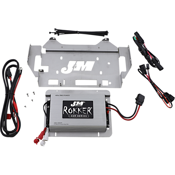 J  M 400W 2-Channel Amp Kit - '14-'20 Street Glide/Ultra JAMP-400HC14