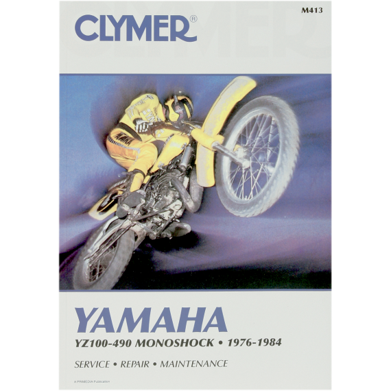 Clymer Manual - Yamaha YZ100-490 Monoshock