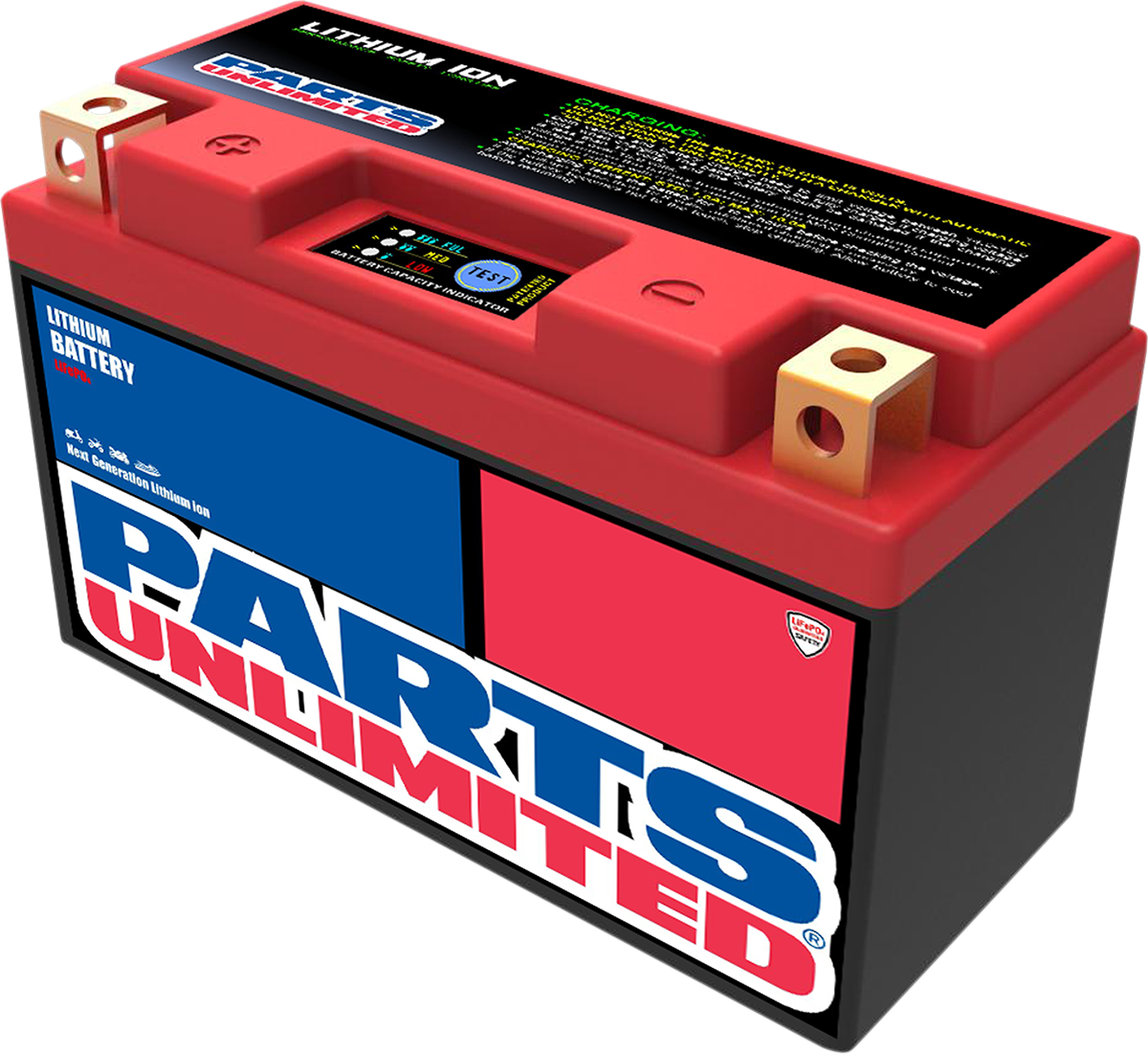 Parts Unlimited Li-Ion Battery - HJT9B-FP