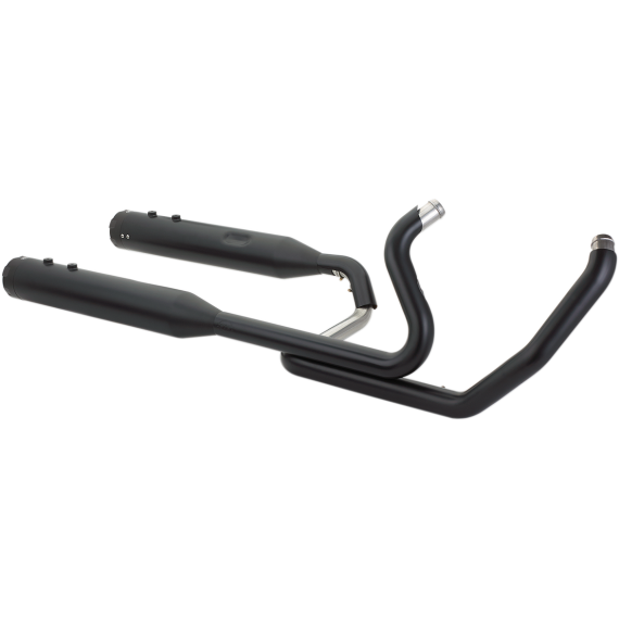 Ss Cycle El Dorado Dual Exhaust System - Black - Black Thruster 550-0700C