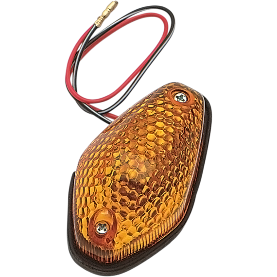 K and S Technologies Teardrop Marker Light - Amber