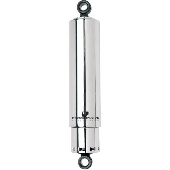 Progressive Suspension Shock - 412 Series - 11" - Standard - Chrome - FL/FX