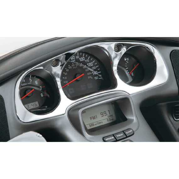 Show Chrome Chrome Instrument Panel Accent 52-647