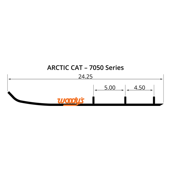 Woodys Extender Trail III™ Flat-Top® Runner EAT3-7050