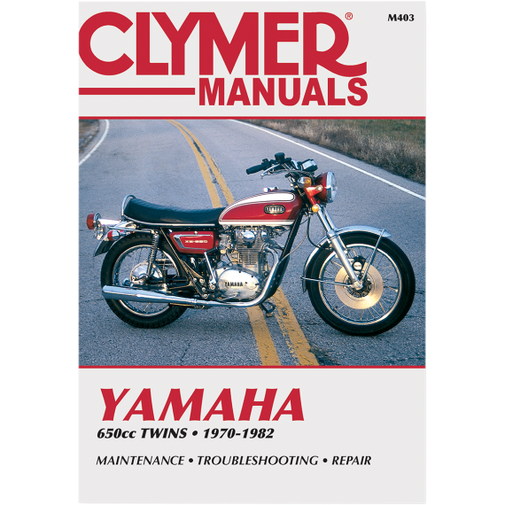 Clymer Manual - Yamaha 650 Twins