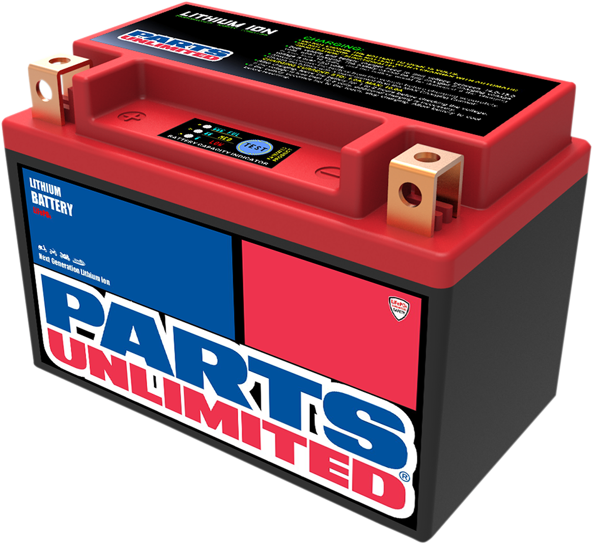 Parts Unlimited Li-Ion Battery - HJTX14H-FP