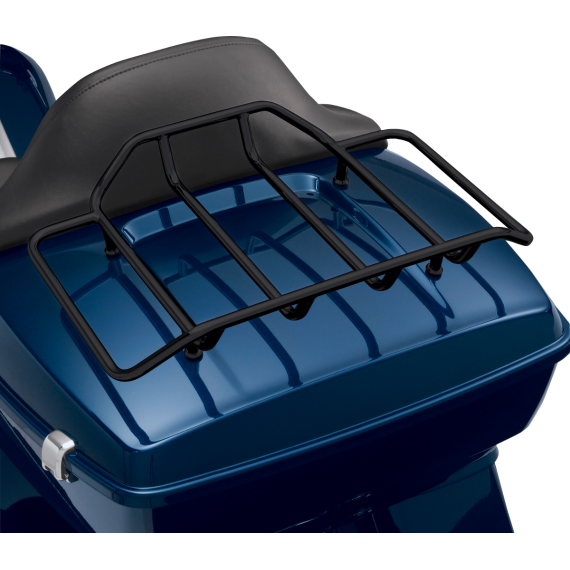 Show Chrome Tour-Pak® Luggage Rack - Smoke™ Black 91-306BK