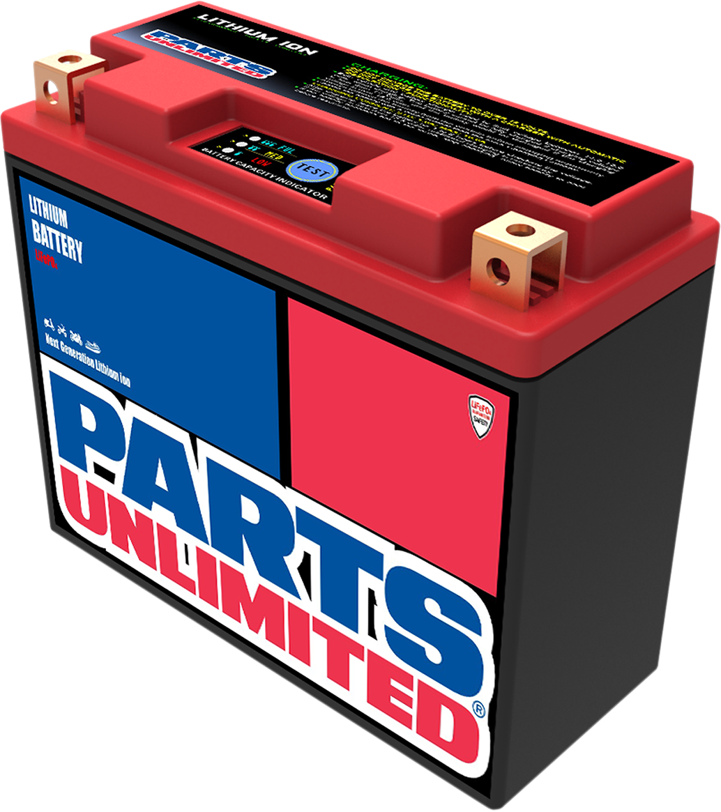 Parts Unlimited Li-Ion Battery - HJT12B-FP