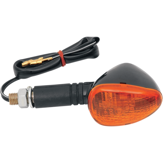 K and S Technologies Marker Lights - Dual Filament - Black/Amber