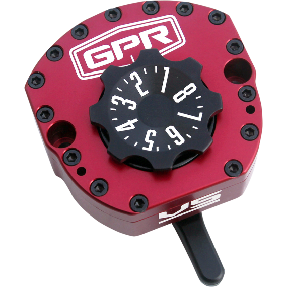 Gpr V5-S Steering Damper - Red - CBR6RR 5-5011-4001R