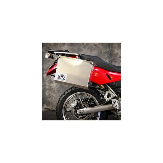 Happy Trails Products Aluminum IMNAHA Panniers (Pair) Scratch/Dented/Misdrlled