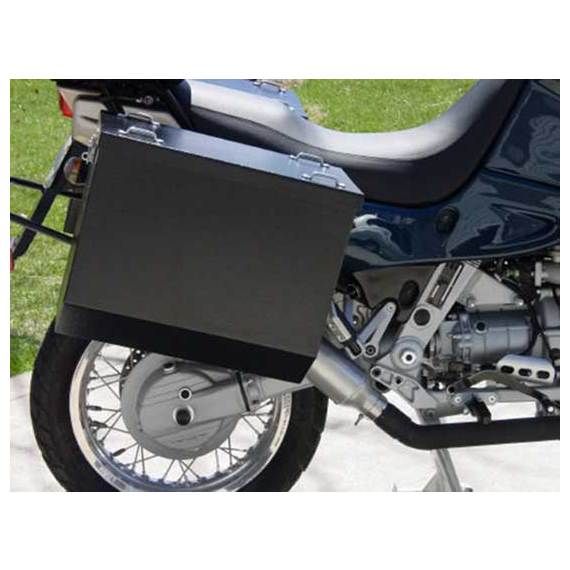 Happy Trails Products Aluminum Pannier Kit OWYHEE  Moto Guzzi Quota