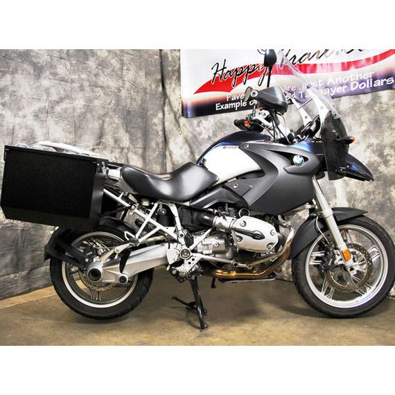 Happy Trails Products Aluminum Pannier Kit TETON  BMW R1200GS (Low Pipe)