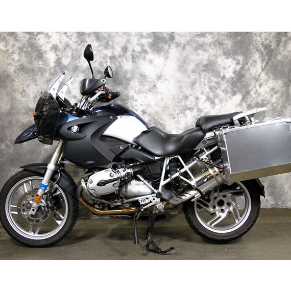 Happy Trails Products Aluminum Pannier Kit TETON - BMW R1200GS/GS ADV (High Pipe)