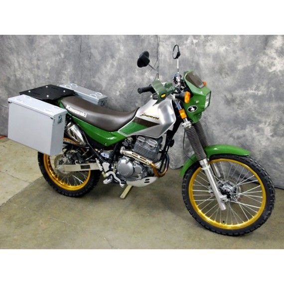 Happy Trails Products Aluminum Pannier Kit OWYHEE Kawasaki Super Sherpa