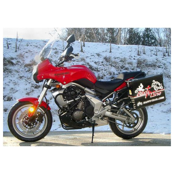 Happy Trails Products Aluminum Pannier Kit TETON Kawasaki Versys