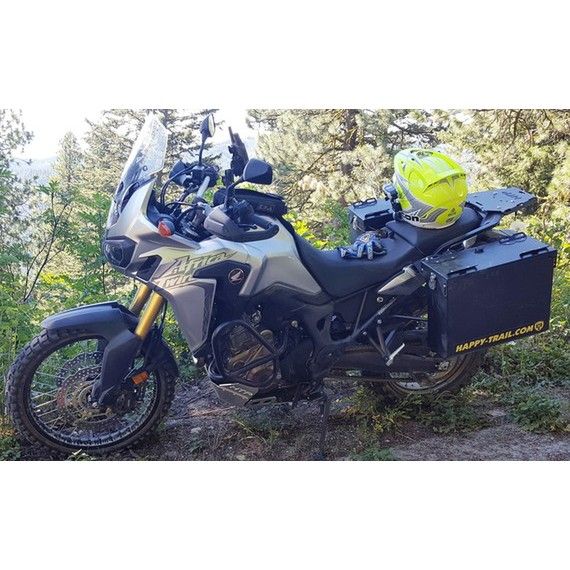 Happy Trails Products Aluminum Pannier Kit TETON - HONDA CRF1000L