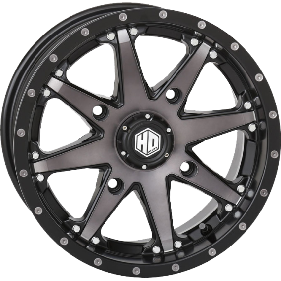 Sti Tire  Wheel HD10™ Wheel - Front/Rear - Black/Smoke - 20x7 - 4/156 - 4+3 (+10 mm) 20HD1013