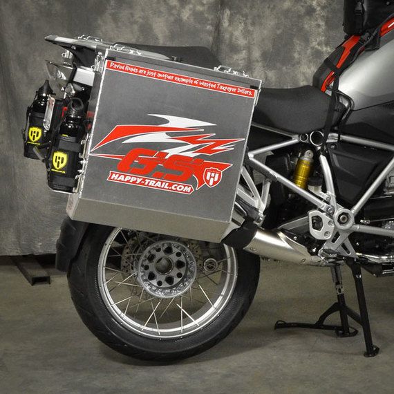 Happy Trails Products Aluminum Pannier Kit DENALI  BMW R1200/1250GSW