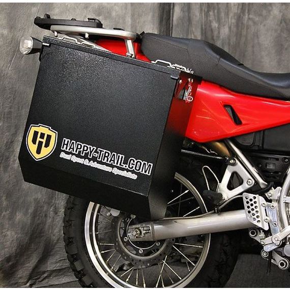 Happy Trails Products Aluminum Pannier Kit CASCADE  KLR650 2022+