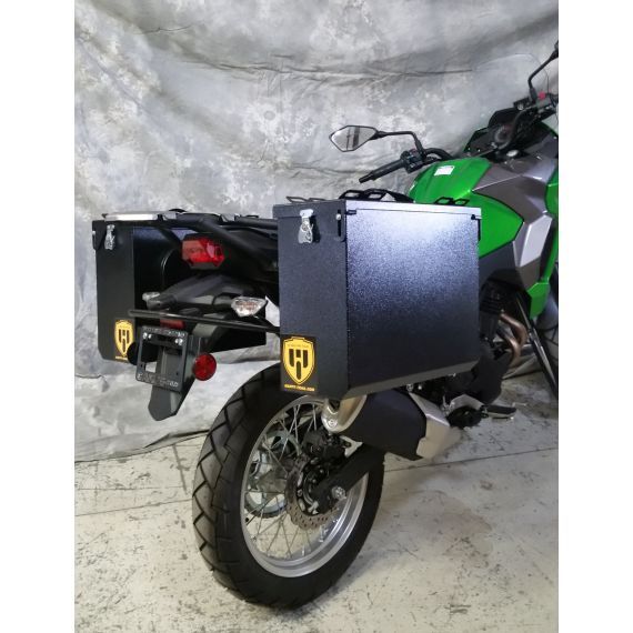 Happy Trails Products Aluminum Pannier Kit TETON  VERSYS 300