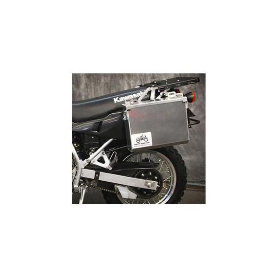 Happy Trails Products Aluminum Pannier Kit IMNAHA Honda Transalp XL600V