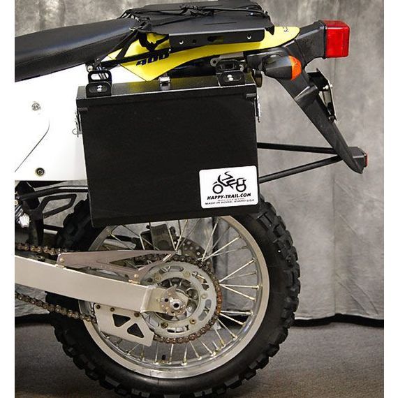 Happy Trails Products Aluminum Pannier Kit IMNAHA Kawasaki KLX400S