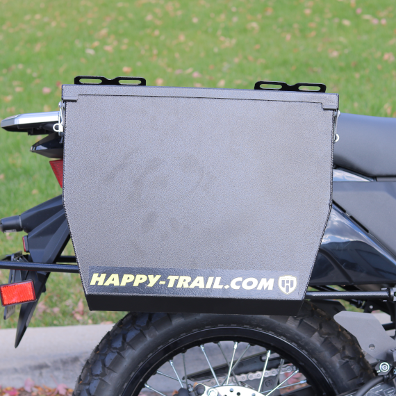 Happy Trails Products Aluminum Pannier Luggage Kit TUCANNON - Kawasaki KLR650 2022+