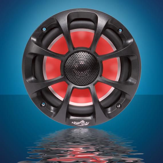 AQUATIC AV 6.5" Pro Sports Speakers (blac