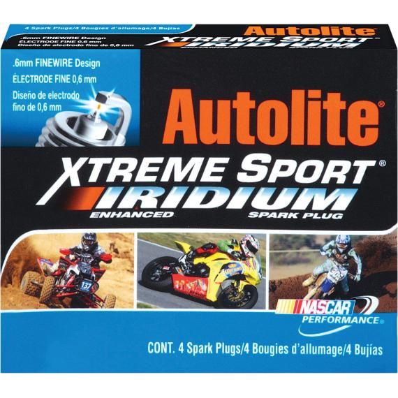 AUTOLITE Spark Plug Xs3922/4 Iridium Xtreme Sport