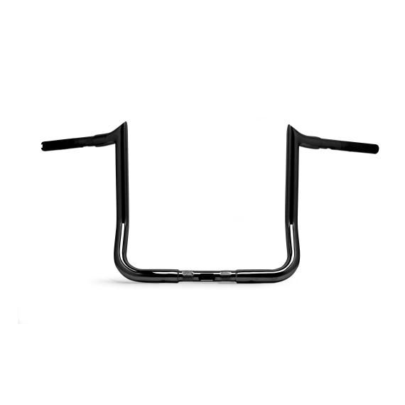 BAGGERNATION 10" Monkey Bagger Bars Black `86-up Touring