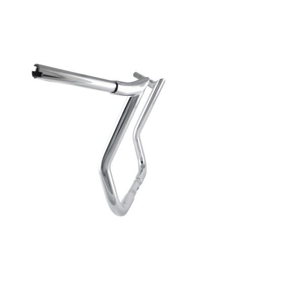 BAGGERNATION 12" Monkey Bagger Bars Chrome `86-up Touring