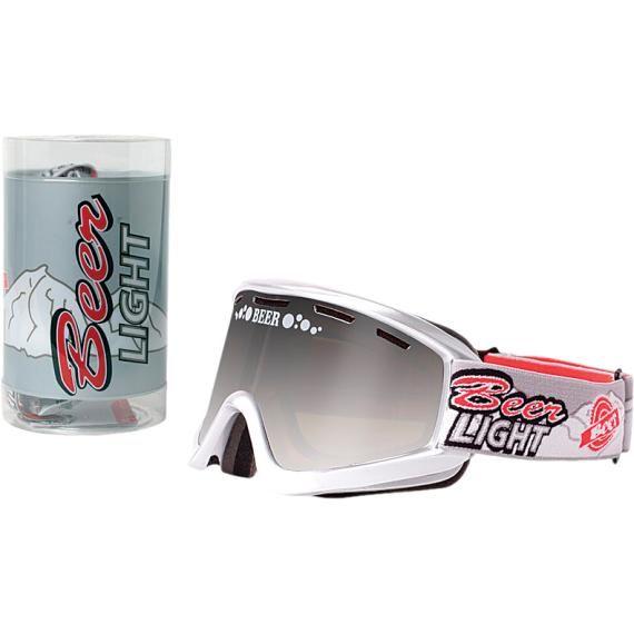 BEER OPTICS Cold Bullet Goggle Silver Mirror