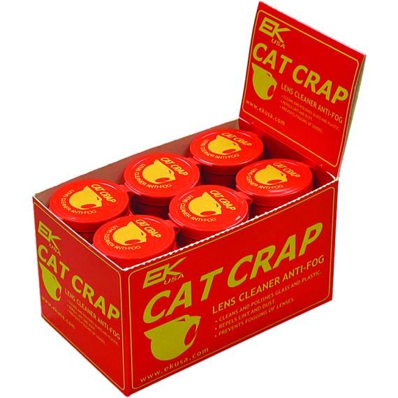 CAT CRAP Anti-fog Lens Cleaner Paste 0.5oz 24/pk Display