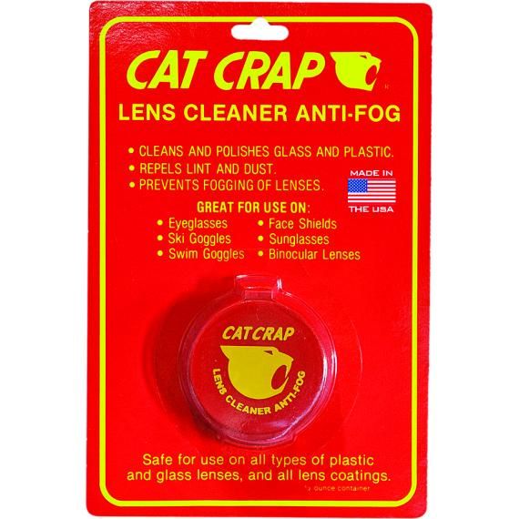 CAT CRAP Anti-fog Lens Cleaner Paste 0.5oz