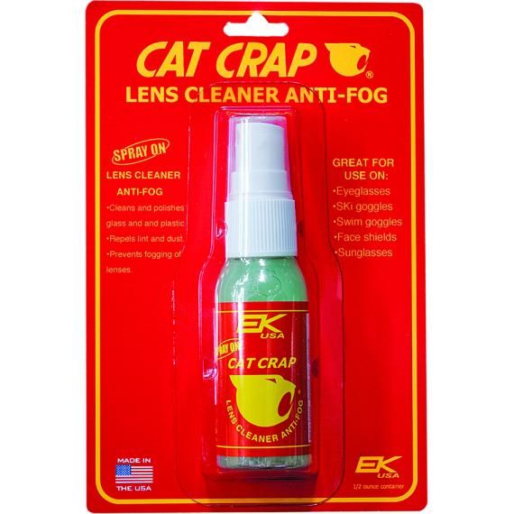 CAT CRAP Anti-fog Lens Cleaner Spray On 0.5oz