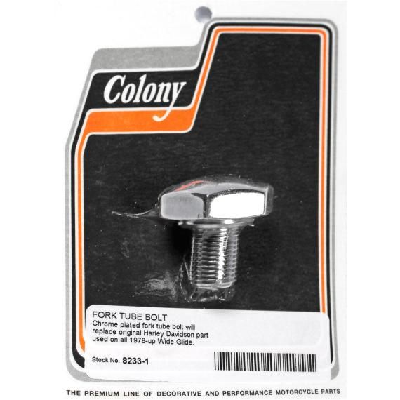 COLONY MACHINE Fork Tube Bolt Wide Glide Wide Glide 78-17