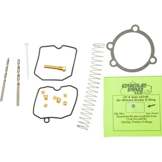 CYCLE PRO Keihin Cv Carb Recalibration Tuner Kit W/gaskets