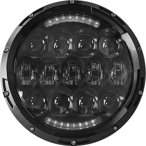 CYRON Headlight 7" Black