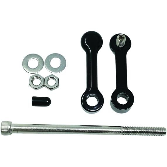 DK CUSTOM PRODUCTS Billet Tank Lift Kit 1" `04-up Xl Powder Coat Blk