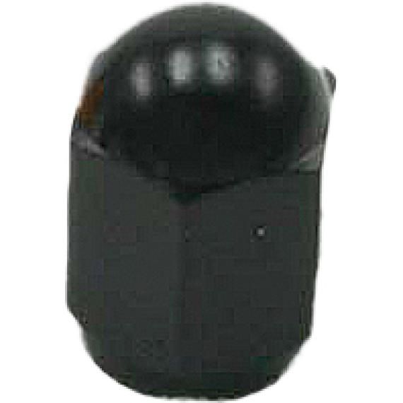 DRC Air Valve Caps Black 2/pk