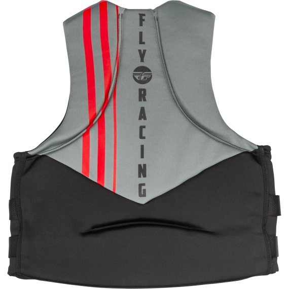 FLY RACING Neoprene Flotation Vest Black/grey/red Lg