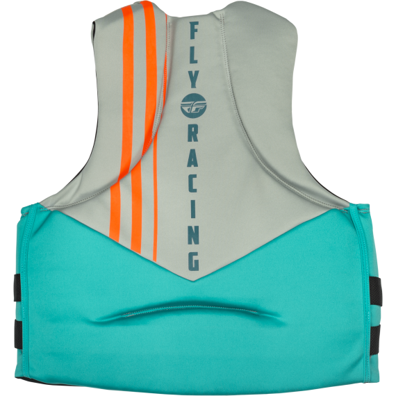 FLY RACING Neoprene Flotation Vest Teal/grey/orange 2x