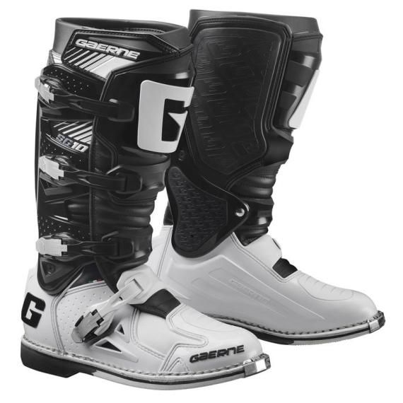 GAERNE Sg-10 Boots Black/white Sz 12