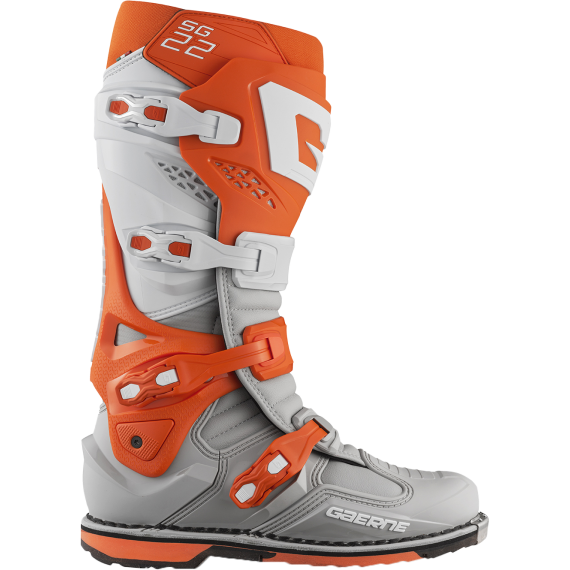 GAERNE Sg-22 Boots Orange/white/grey Sz 10